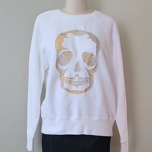 Zadig & Voltaire NWOT Glitter Skull Sweatshirt